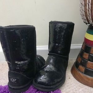 Uggs ( Black sequins)